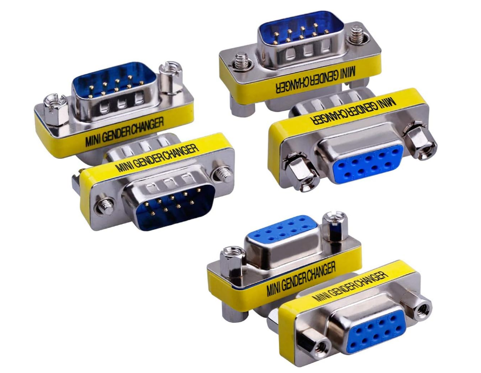 DB-9 Serial RS232 is a standard serial - communication interface