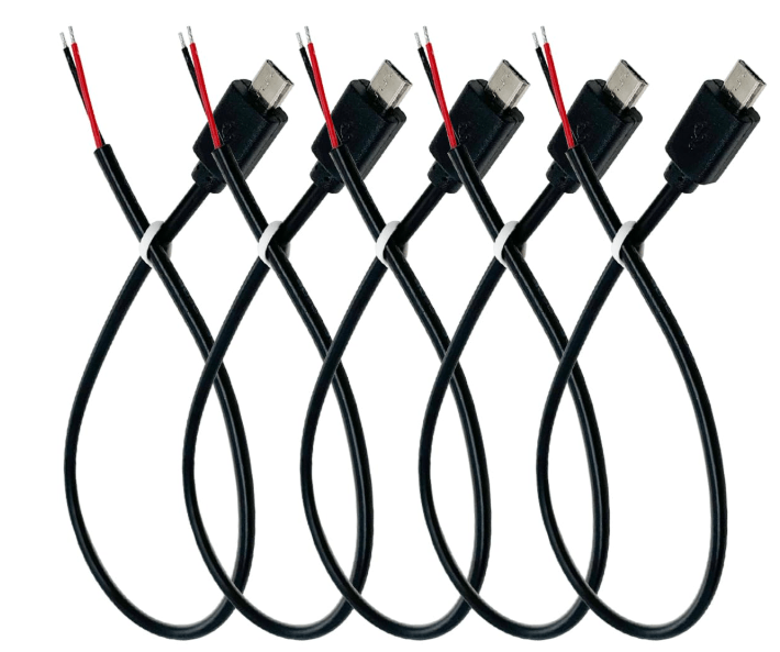 Micro USB Male 2Pin Pigtail&nbsp;Cable