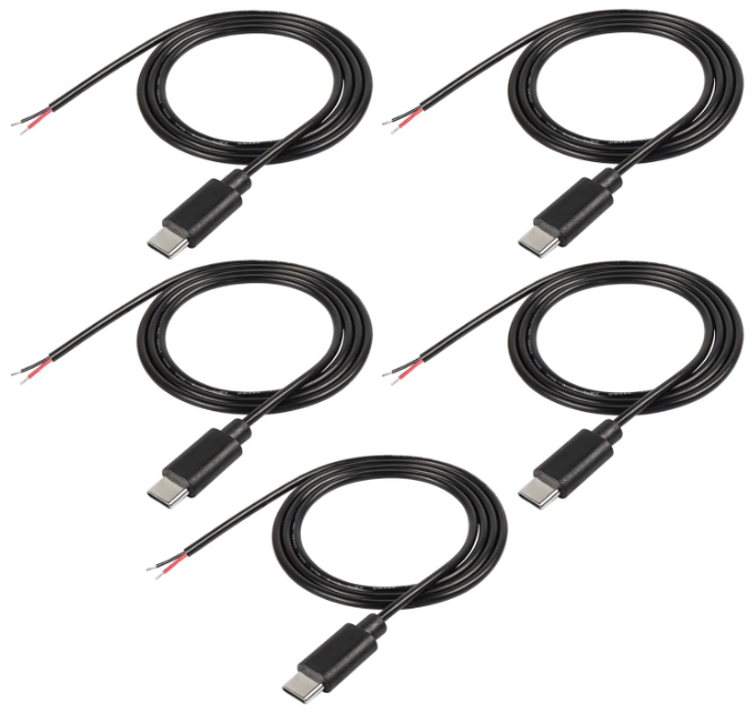 USB Type-C Pigtail Cable Extension Power&nbsp;Cable
