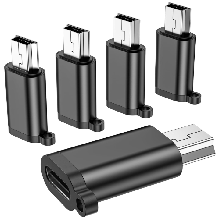 USB Mini Adapter,USB-C to Mini-USB Adapter