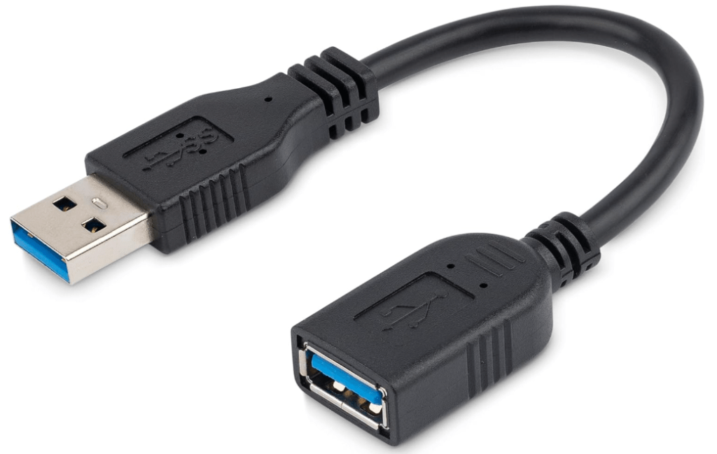 6in Short USB 3.0 (5Gbps) Extension Adapter&nbsp;Cable