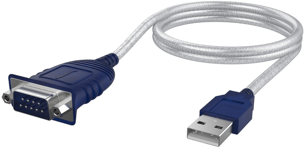 USB 2.0 to Serial (9 Pin) DB 9 RS 232 Converter&nbsp;Cable