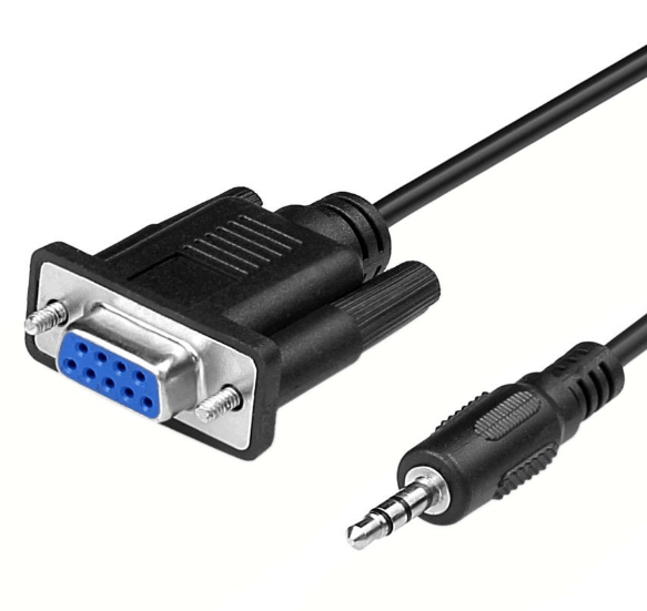 DB9 9 Pin Female to 3.5mm Male Plug Serial Cable