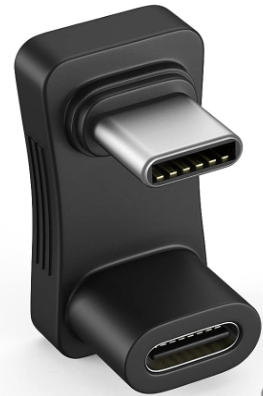 U Shape USB-C Adapter Connector with PD 100W/10Gbps