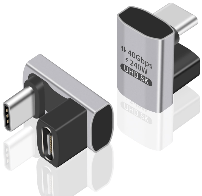 USB C 180 Degree Adapter 240W PD