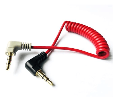 Microphone/Audio/Lavalier to Smartphone Wire Movo BOYA mic Adapter&nbsp;Cable