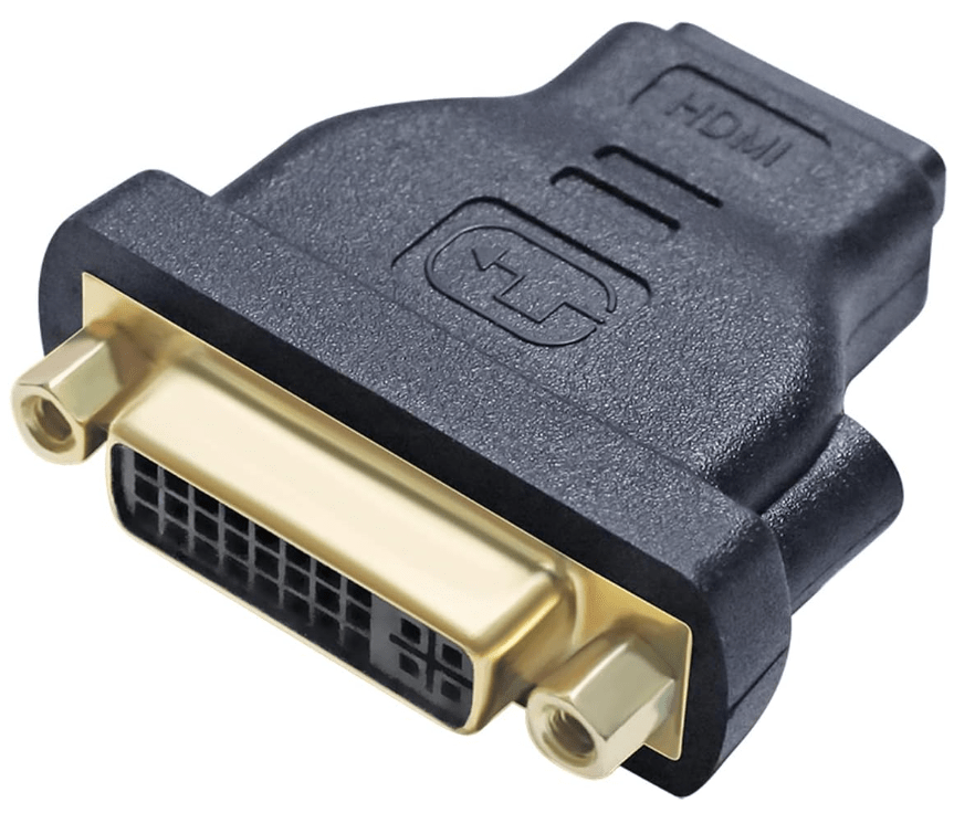 DVI Female to HDMI Female Adapter HDMI to DVI-I Converter