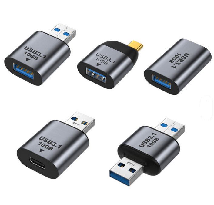 USB3.1 to USB C Type-c Adapter High-speed Transfer Audio and Video Charging Data 10Gbps Converter Is Suitable for Mobile Phones