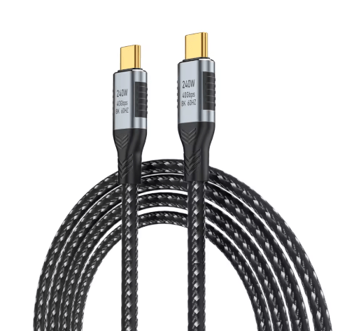 240W USB C Cable Braid USB C to C Data Wire 40Gbps Super Fast Charging Cord for Android Phones Samsung&nbsp;Tablet