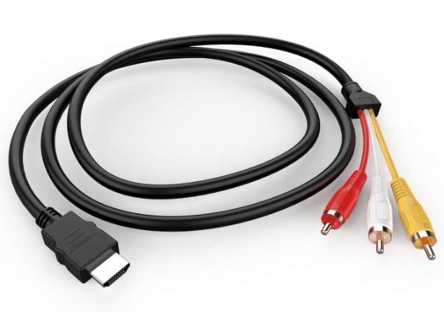 HDMI to RCA Cable, 1080P 5ft/1.5m HDMI Male to 3-RCA Video Audio AV Cable&nbsp;Connector