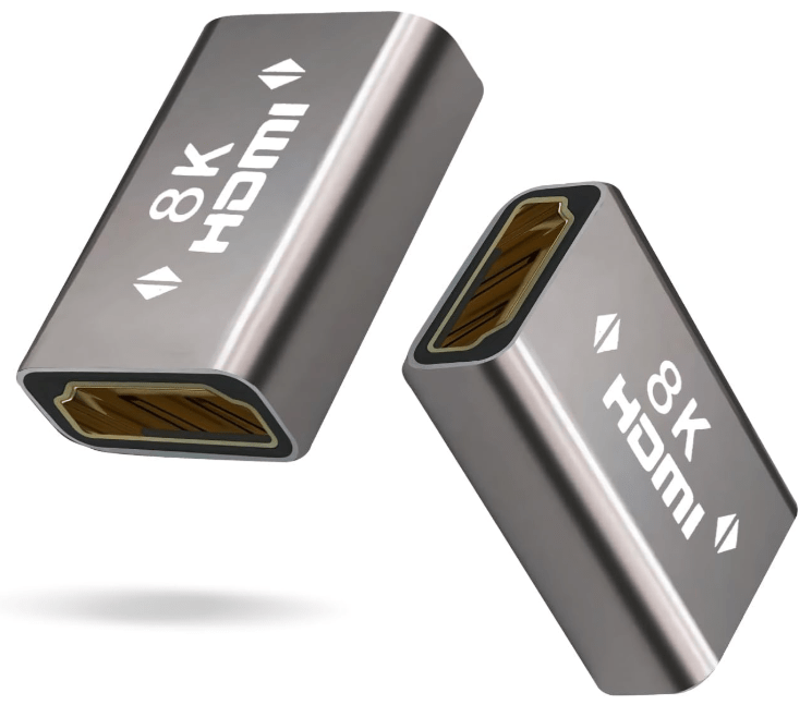 HDMI 2.1 Female to Female Connector HDMI Extension&nbsp;Adapter