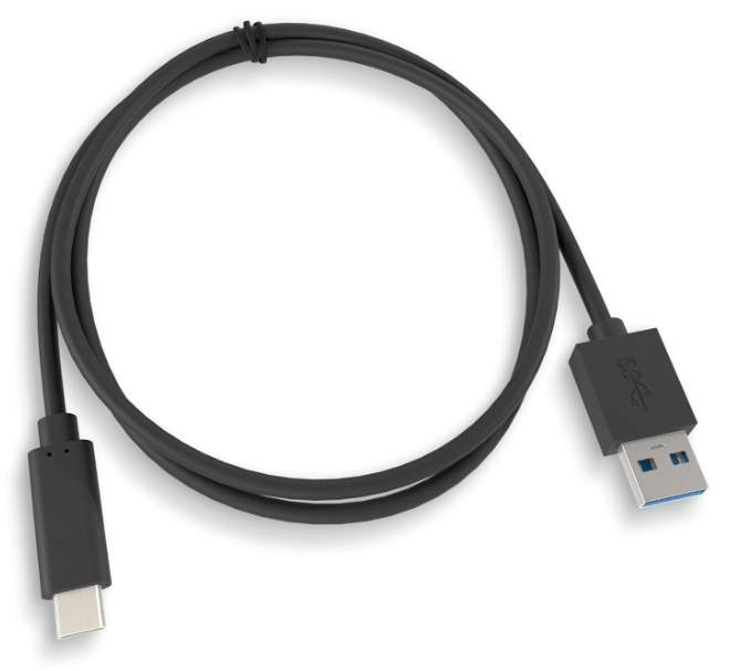 USB3.2 Gen2x1 A to C Cable, USB C Cable, USB-A to USB-C, 10Gbps High Speed Data Transfer, USB Charging Cable.&nbsp;Black,