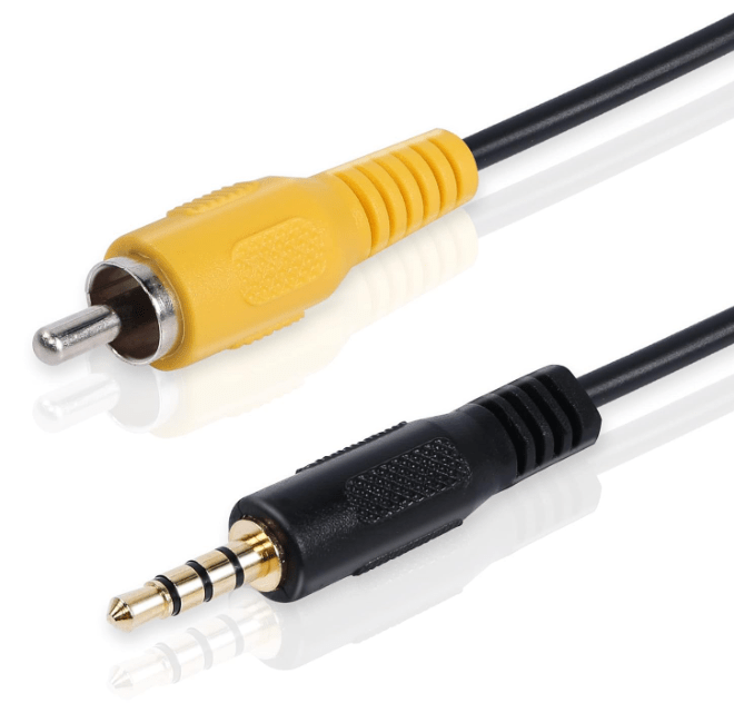 3.5 mm to RCA Video&nbsp;Cable
