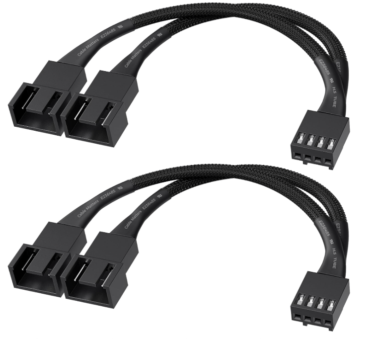 Boost Your PC’s Airflow with a Dual Fan&nbsp;Splitter