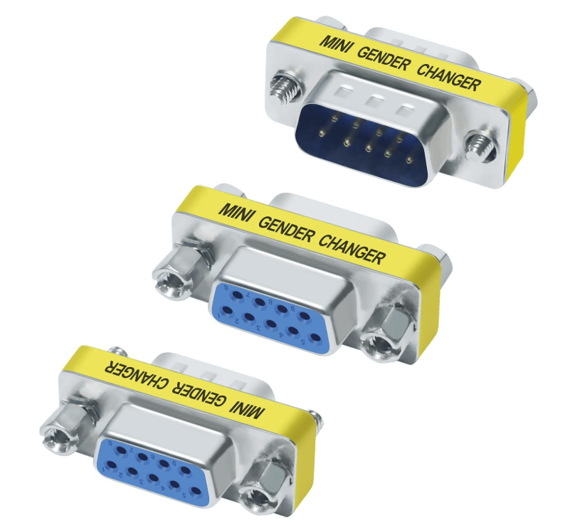 Mini DB9 Connectors for Serial&nbsp;Communication