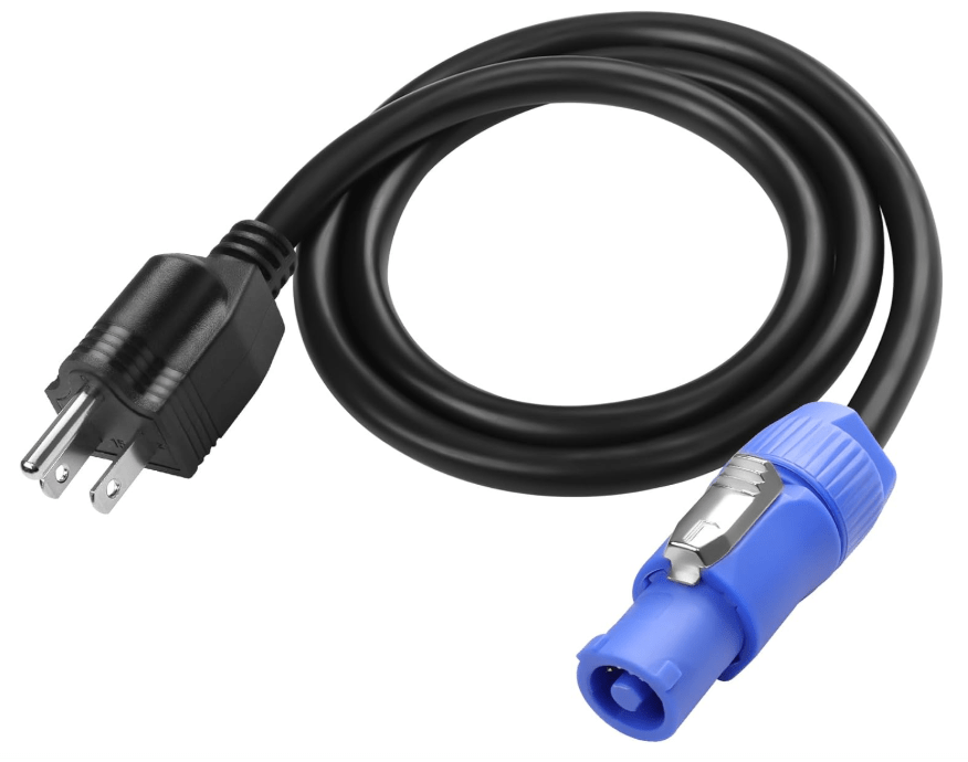NEMA 5-15P to Powercon Extension Cable&nbsp;Overview